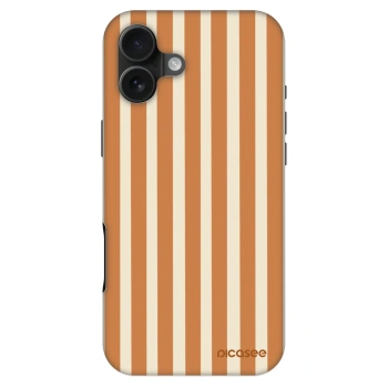 Obal pro Apple iPhone 16 Plus - Orange lines