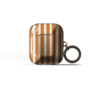 Obal pro Apple AirPods 1 - Orange lines