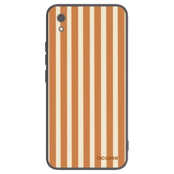 Picasee silikonový černý obal pro Xiaomi Redmi 7A - Orange lines