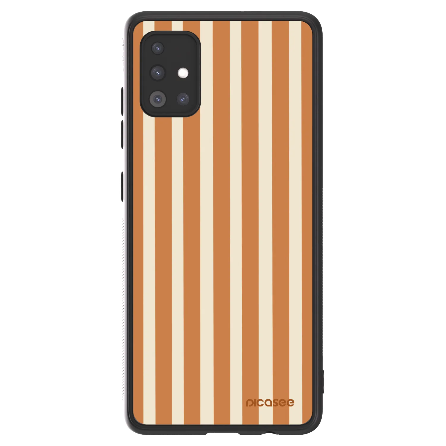 Picasee ULTIMATE CASE pro Samsung Galaxy A51 A515F - Orange lines