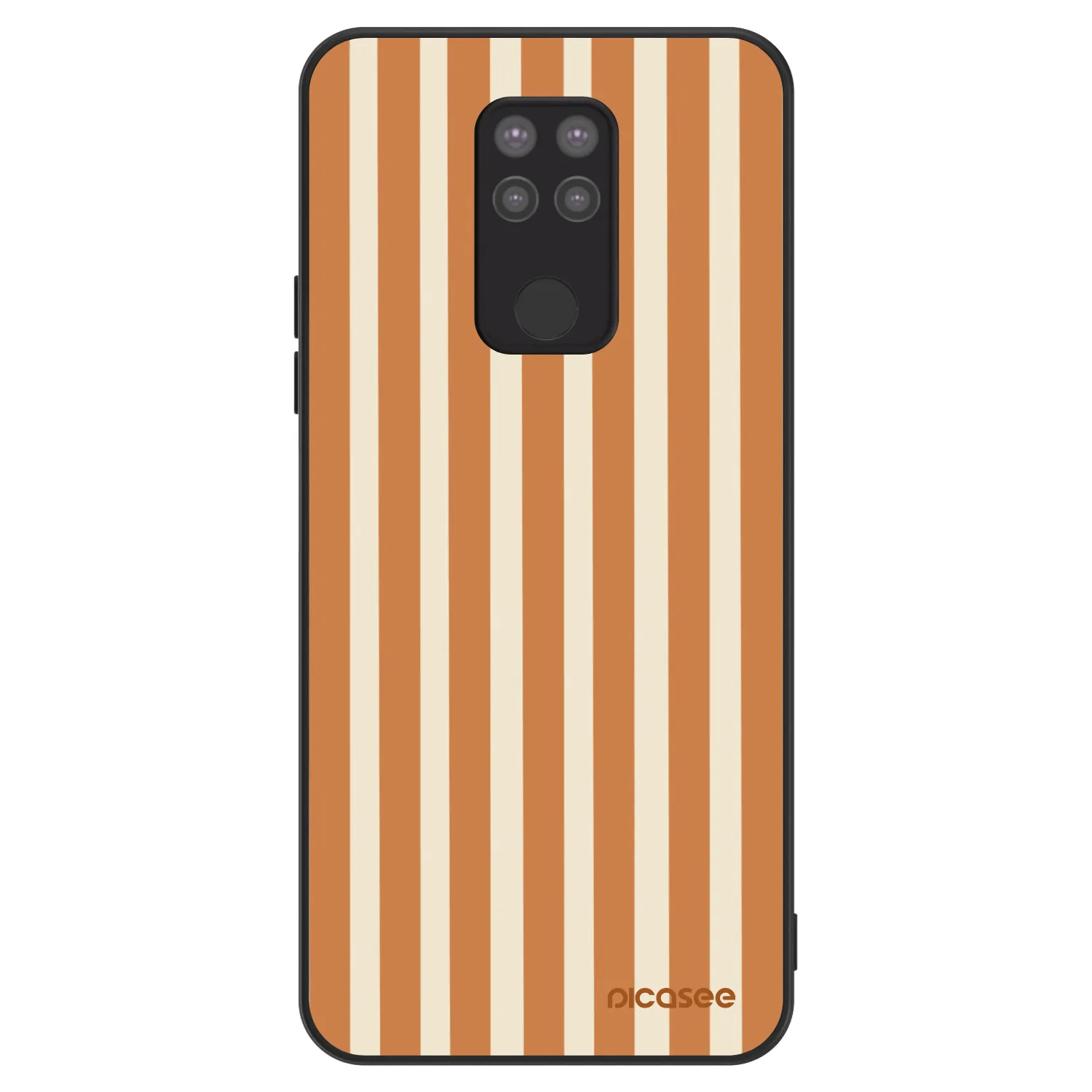 Picasee ULTIMATE CASE pro Xiaomi Redmi Note 9 - Orange lines
