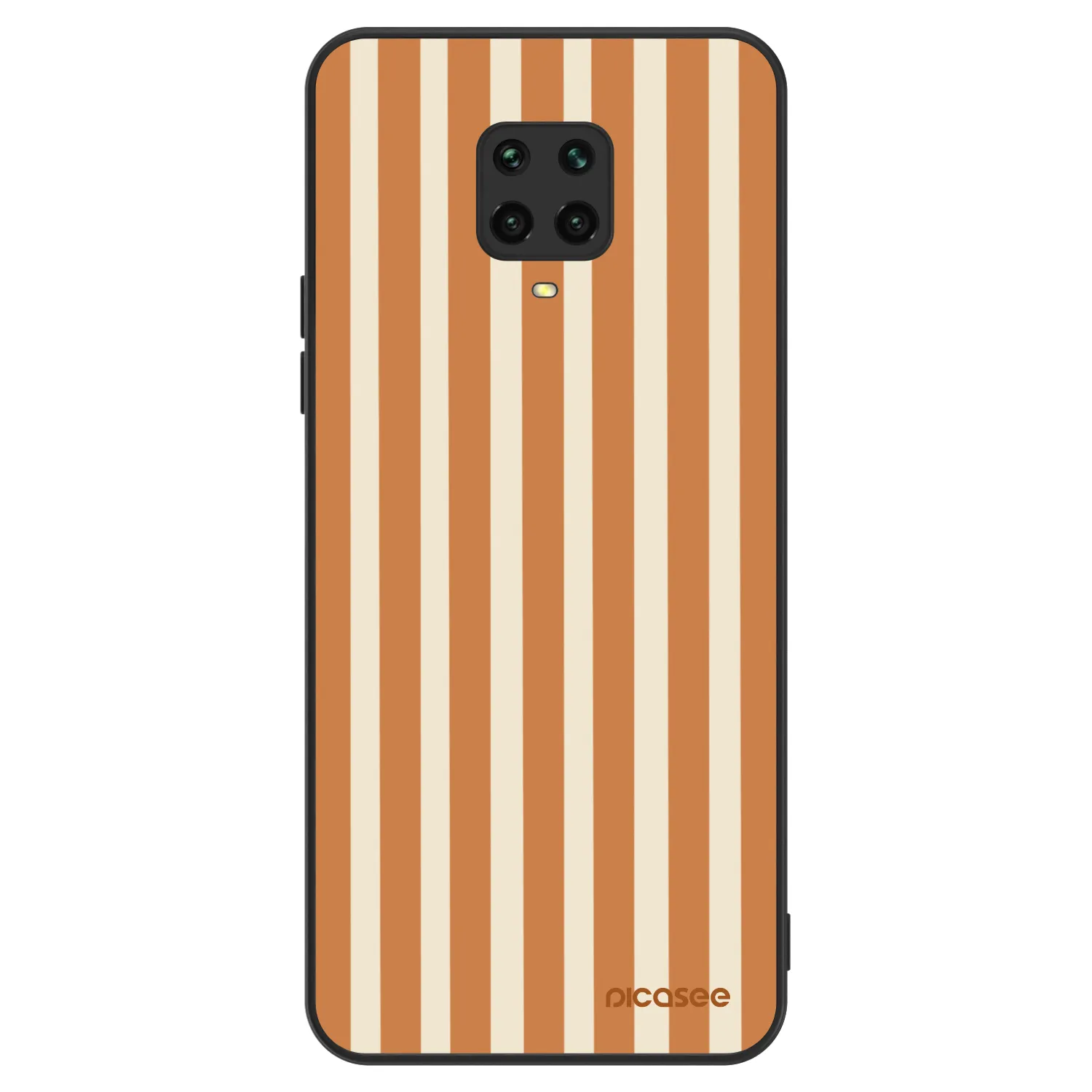 Picasee ULTIMATE CASE pro Xiaomi Redmi Note 9 Pro - Orange lines
