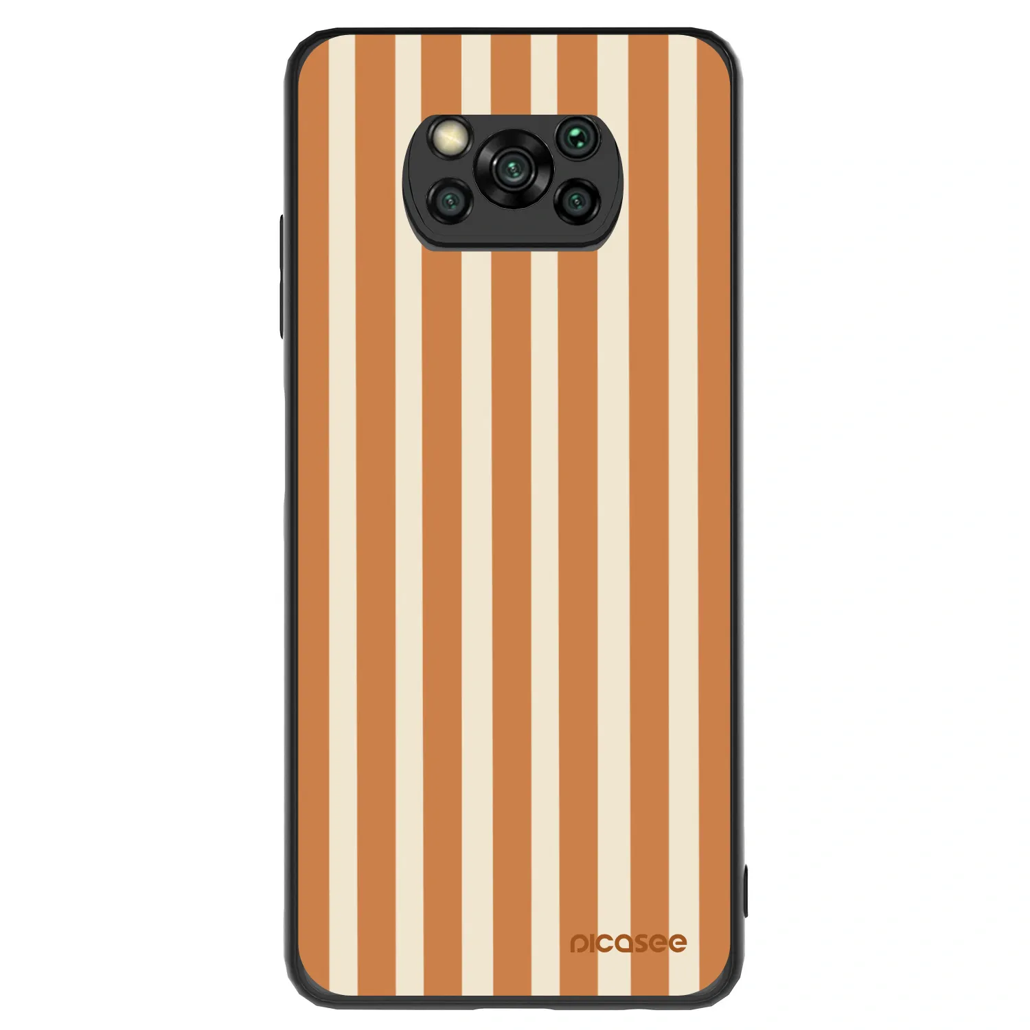 Picasee ULTIMATE CASE pro Xiaomi Poco X3 - Orange lines