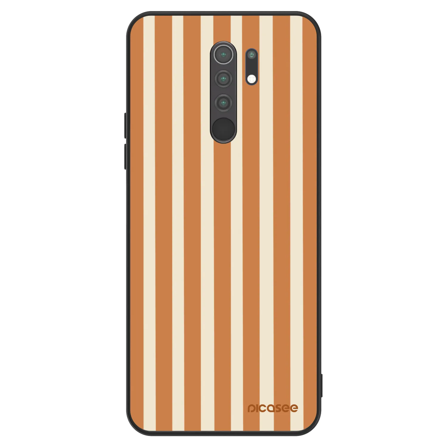 Picasee ULTIMATE CASE pro Xiaomi Redmi 9 - Orange lines