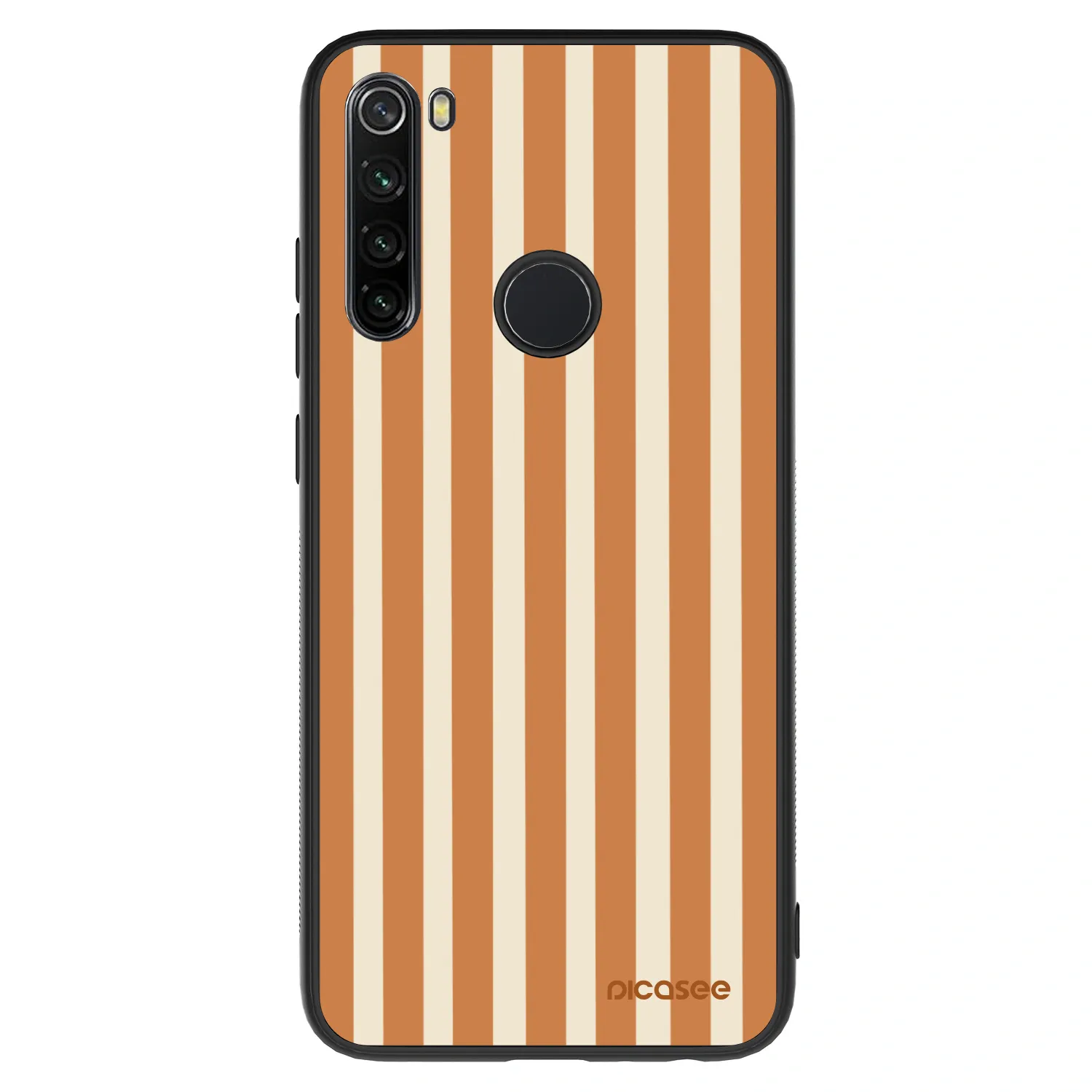 Picasee ULTIMATE CASE pro Xiaomi Redmi Note 8 - Orange lines