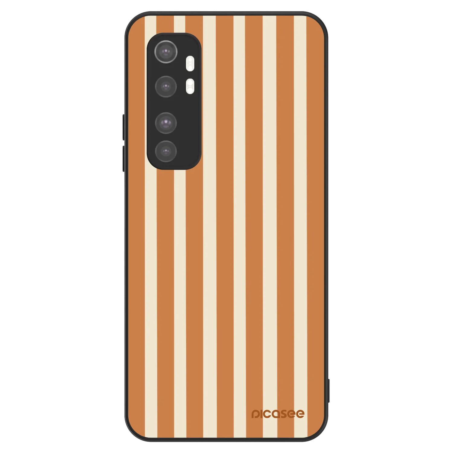 Picasee ULTIMATE CASE pro Xiaomi Mi Note 10 Lite - Orange lines