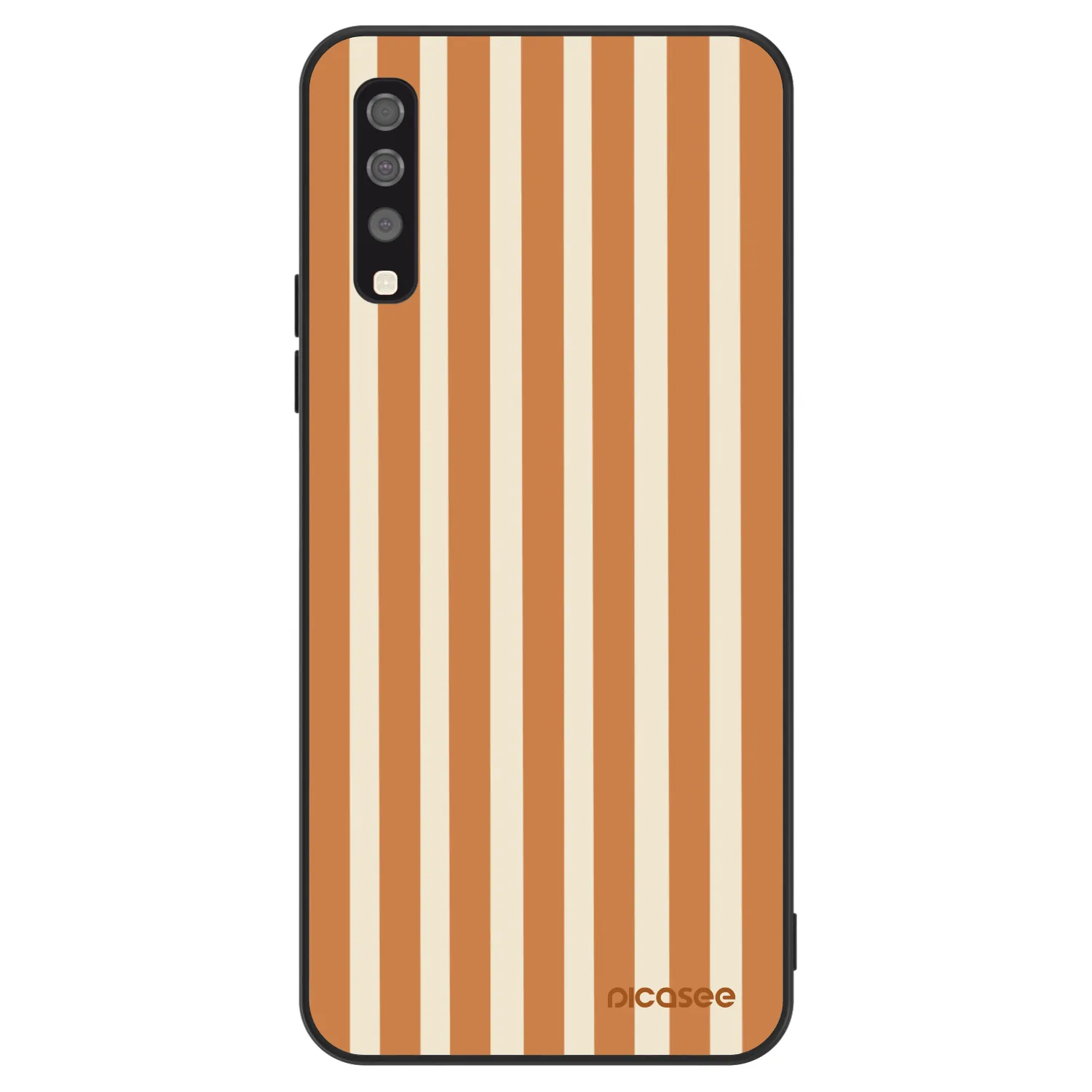 Picasee ULTIMATE CASE pro Samsung Galaxy A70 A705F - Orange lines