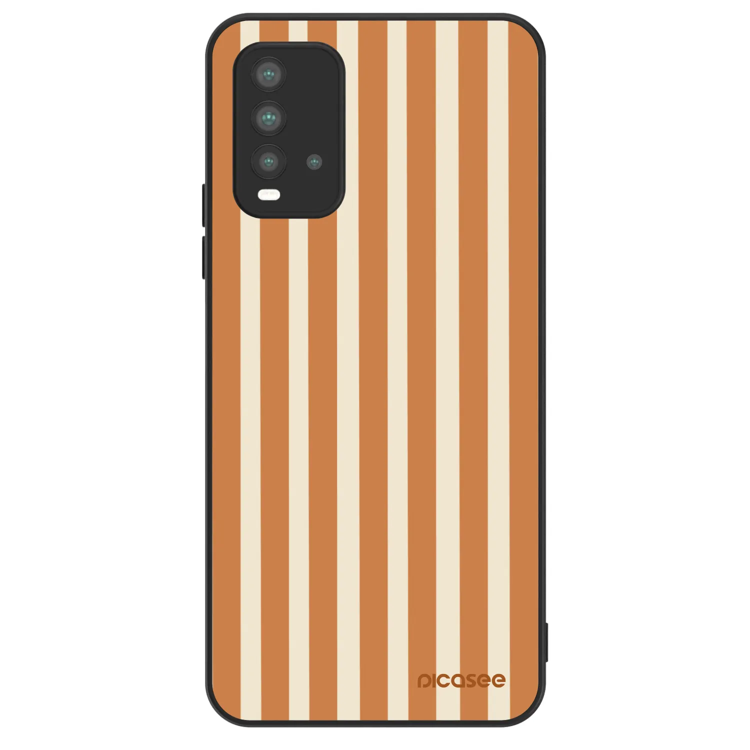 Picasee ULTIMATE CASE pro Xiaomi Redmi 9T - Orange lines