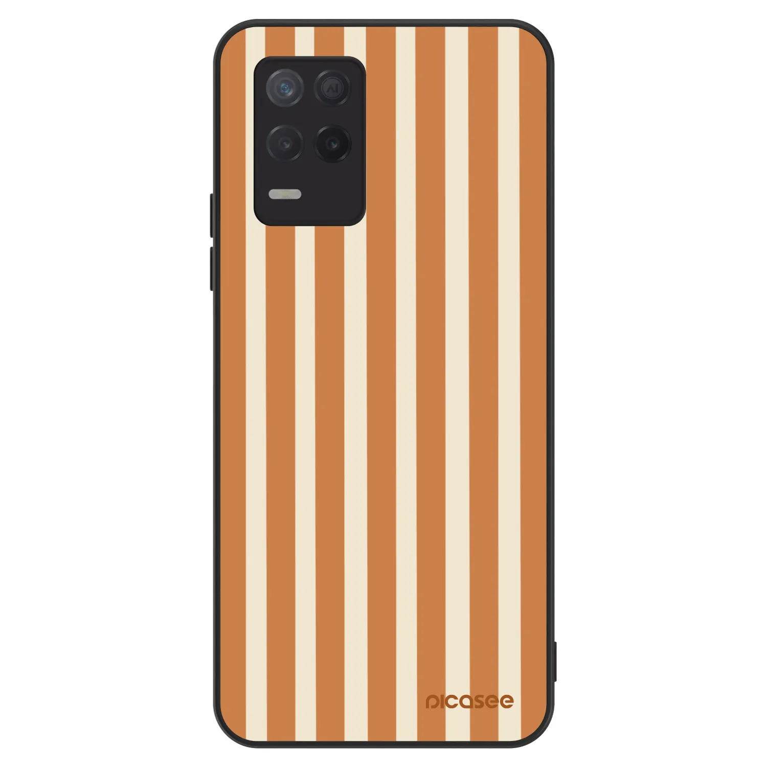 Picasee ULTIMATE CASE pro Realme 8 5G - Orange lines