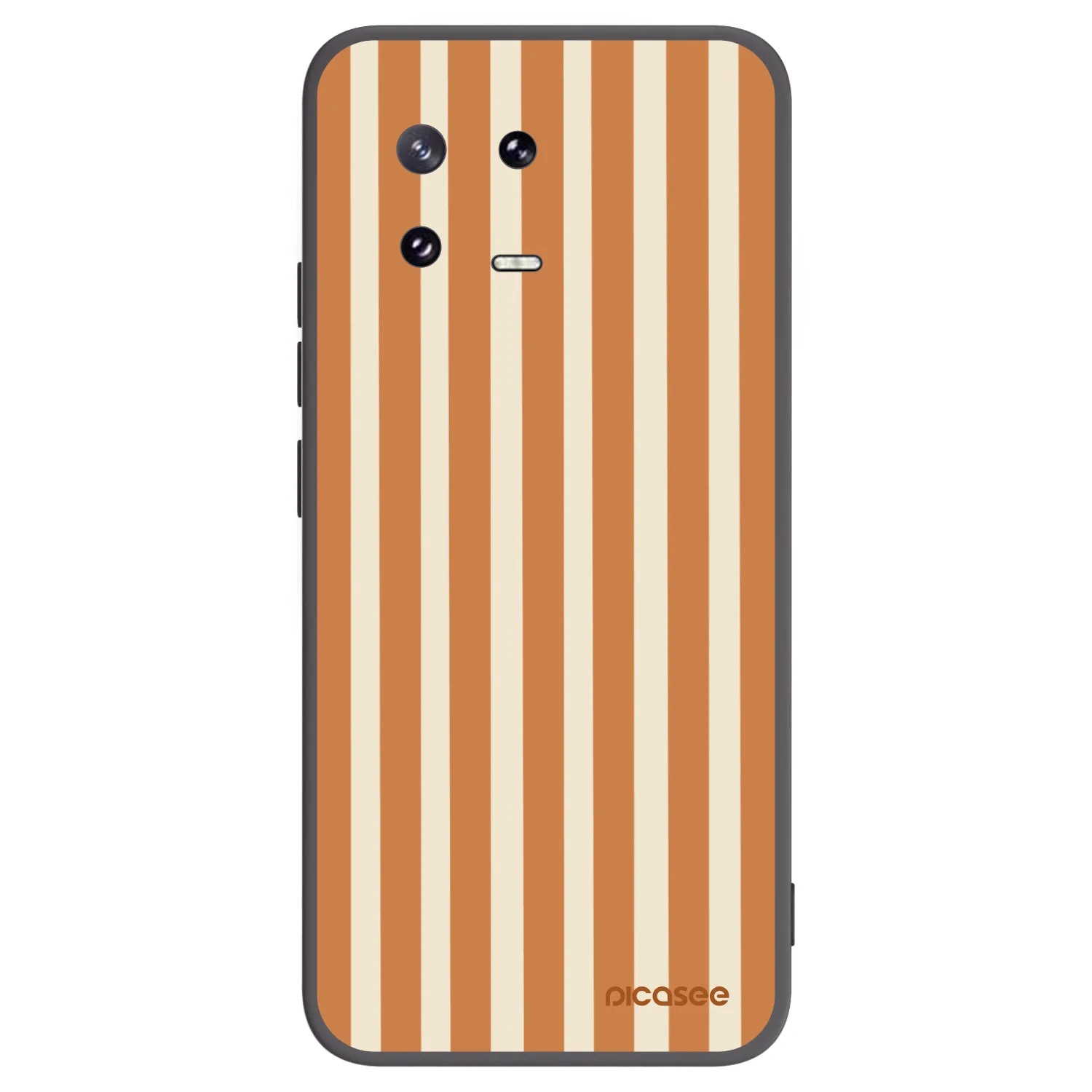 Picasee silikonový černý obal pro Xiaomi 13 Pro - Orange lines