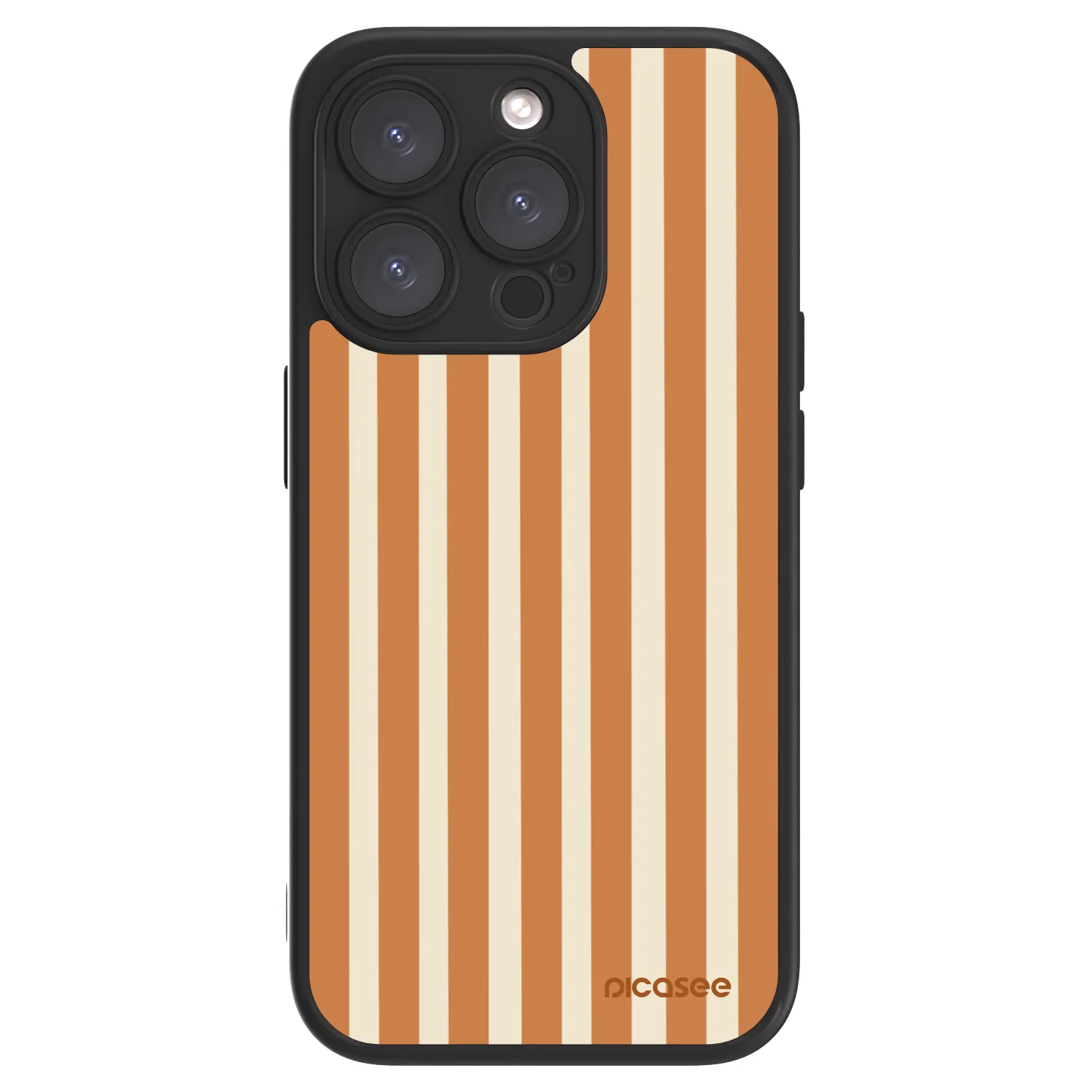 Picasee ULTIMATE CASE MagSafe pro Apple iPhone 15 Pro - Orange lines