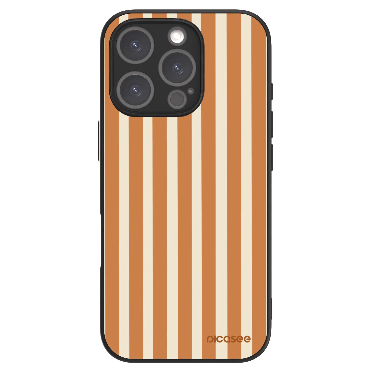 Picasee ULTIMATE CASE pro Apple iPhone 16 Pro - Orange lines
