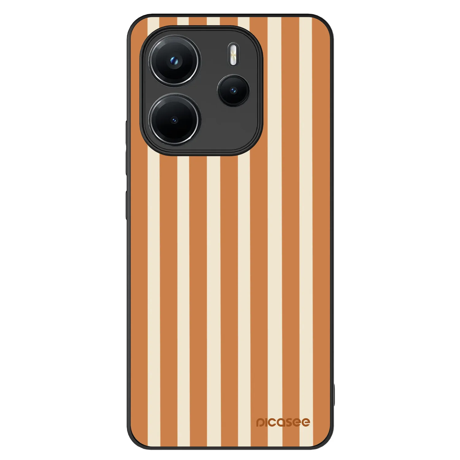 Picasee ULTIMATE CASE pro Xiaomi Redmi Note 14 4G - Orange lines