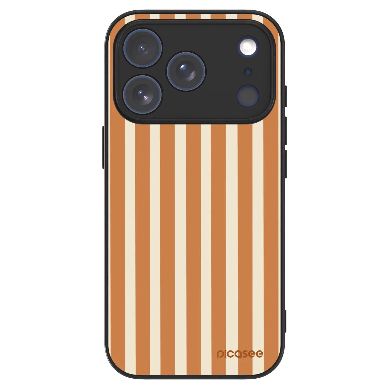 Picasee ULTIMATE CASE MagSafe pro Apple iPhone 17 Pro - Orange lines