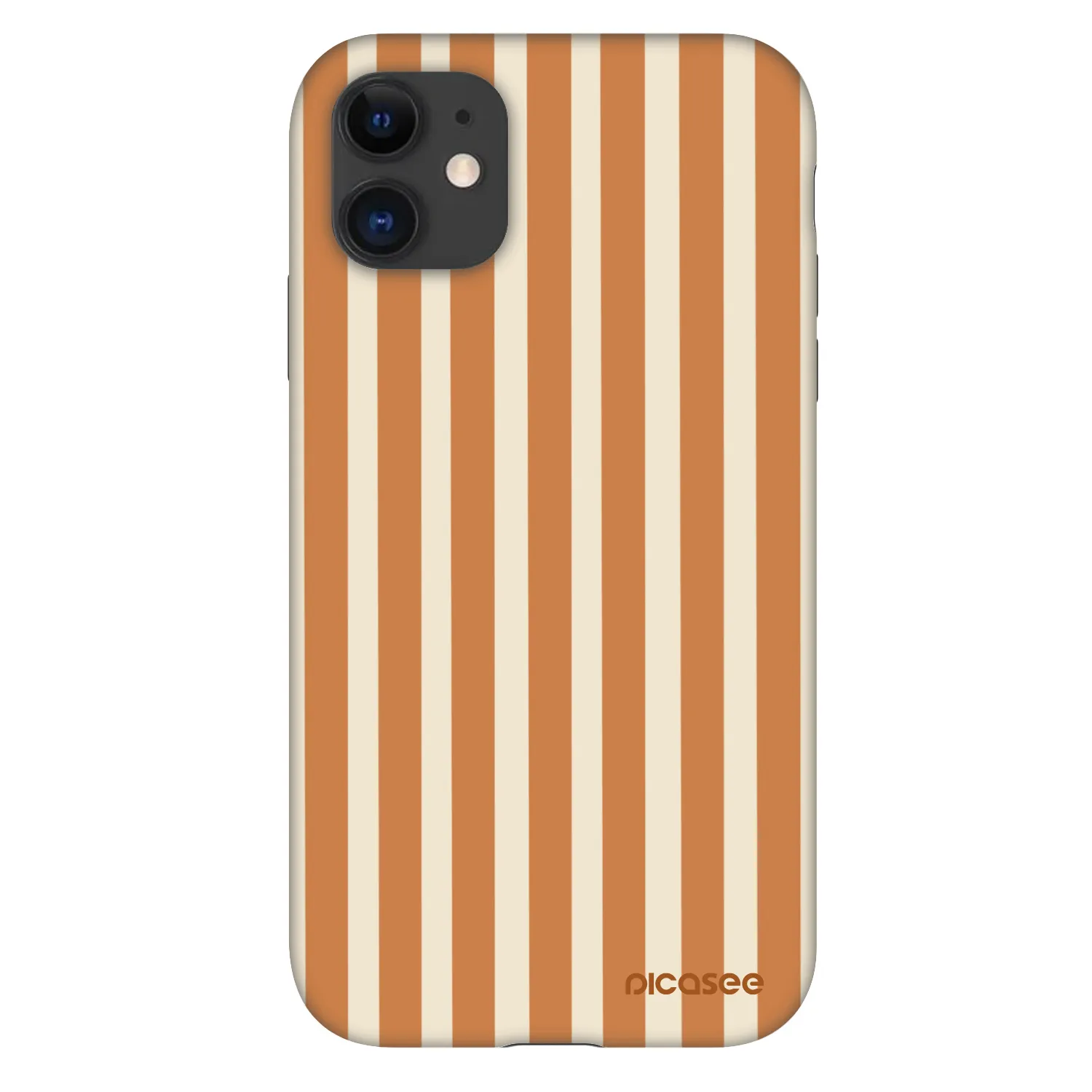 Picasee Fashion Case pro Apple iPhone 11 - Orange lines