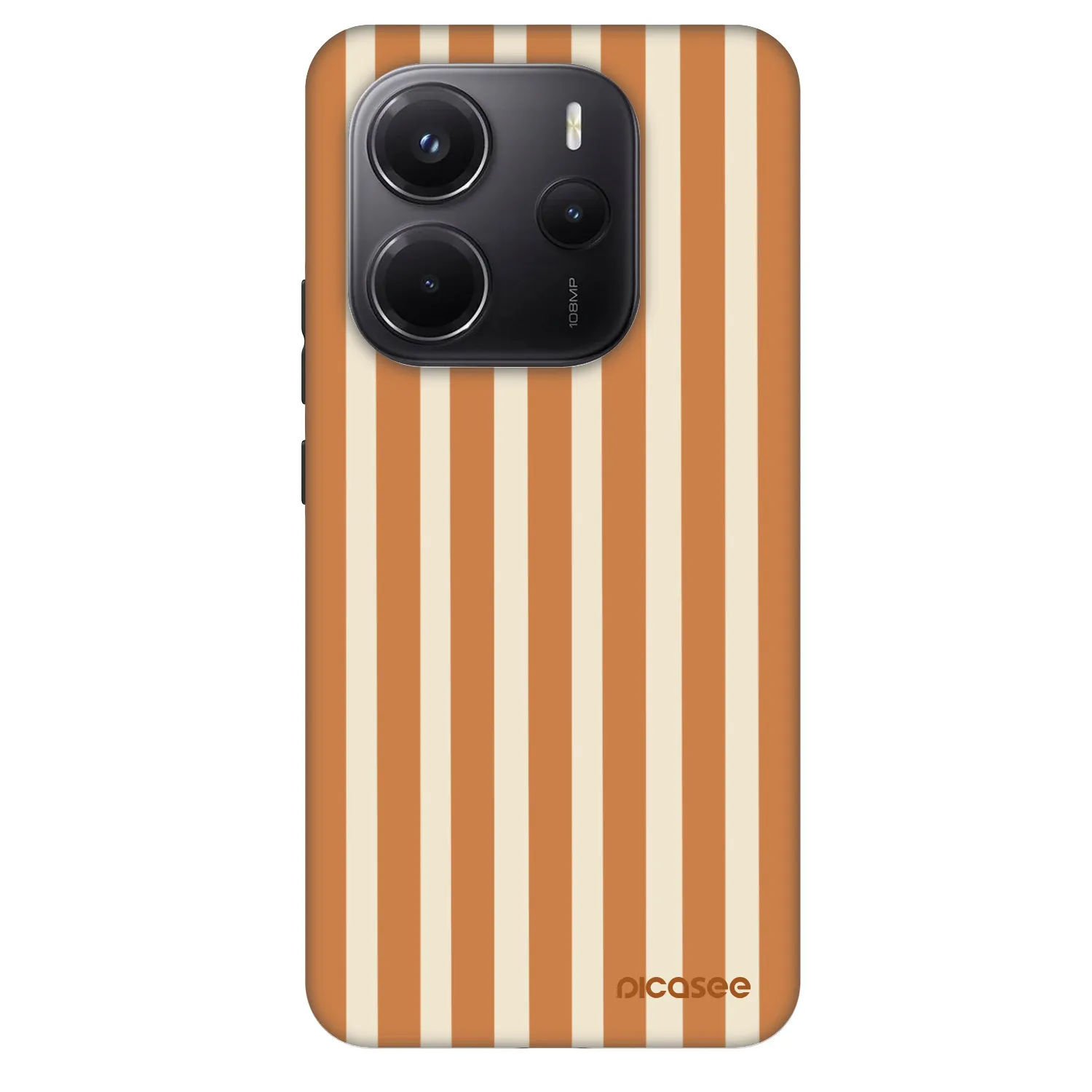 Picasee Fashion Case pro Xiaomi Redmi Note 14 5G - Orange lines