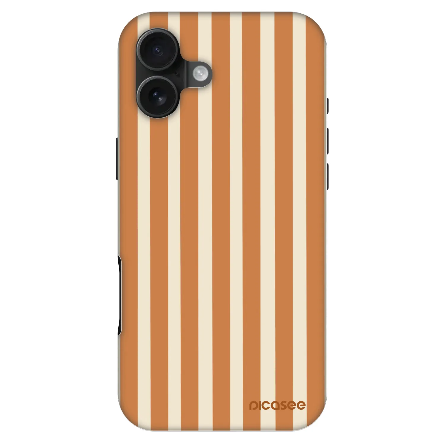 Picasee Fashion Case MagSafe Apple iPhone 16 Plus - Orange lines