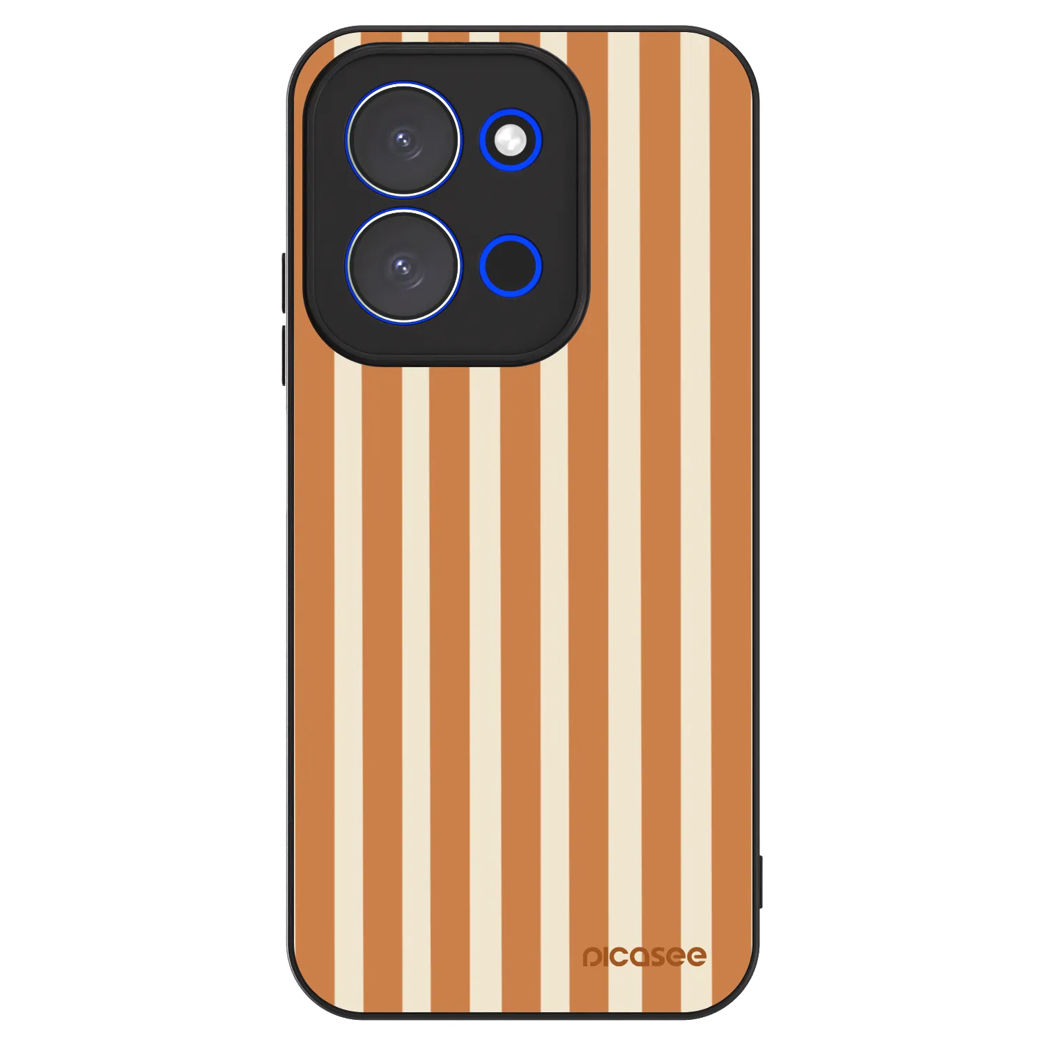 Picasee ULTIMATE CASE pro Xiaomi Redmi 15C 4G - Orange lines