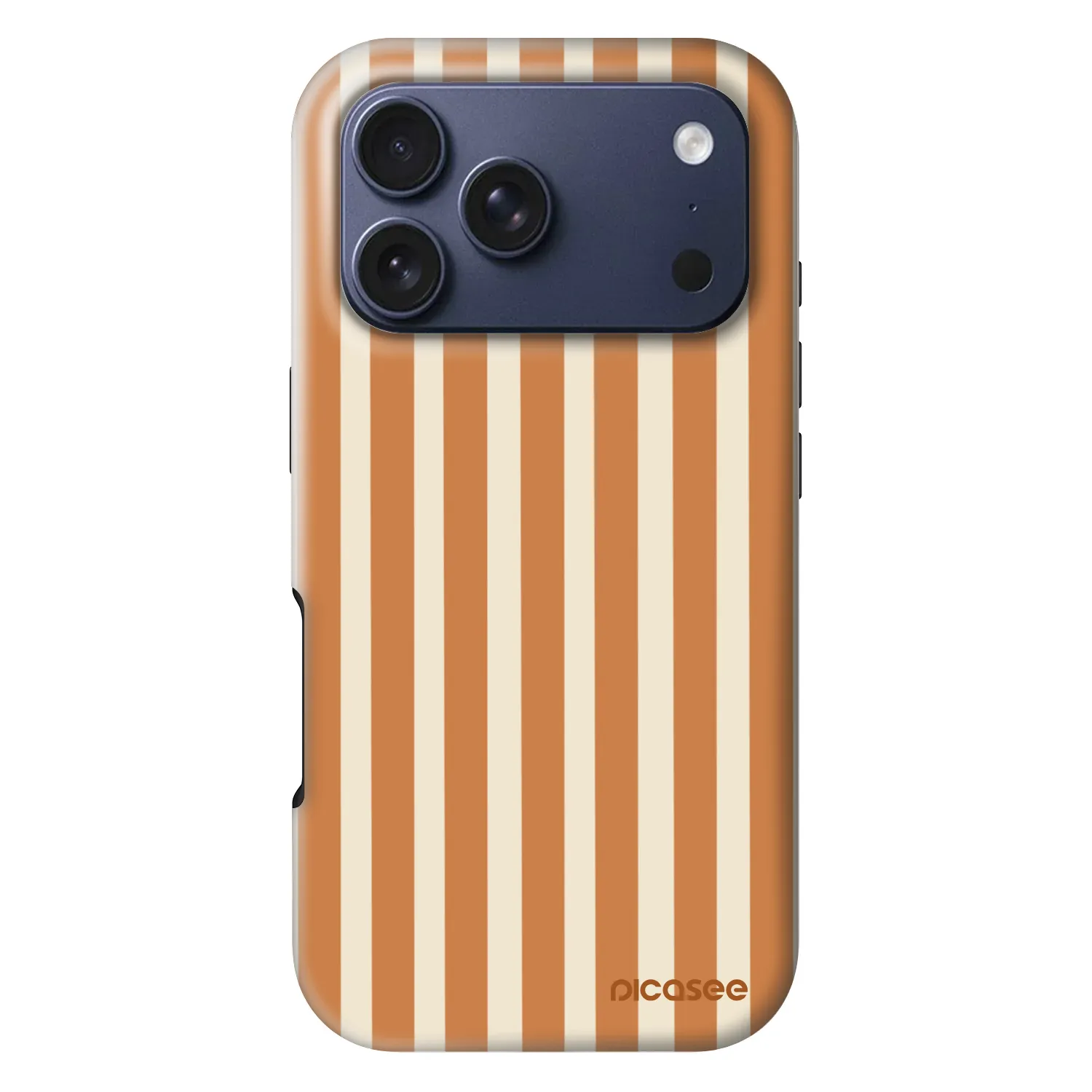 Picasee Fashion Case MagSafe Apple iPhone 18 Pro - Orange lines