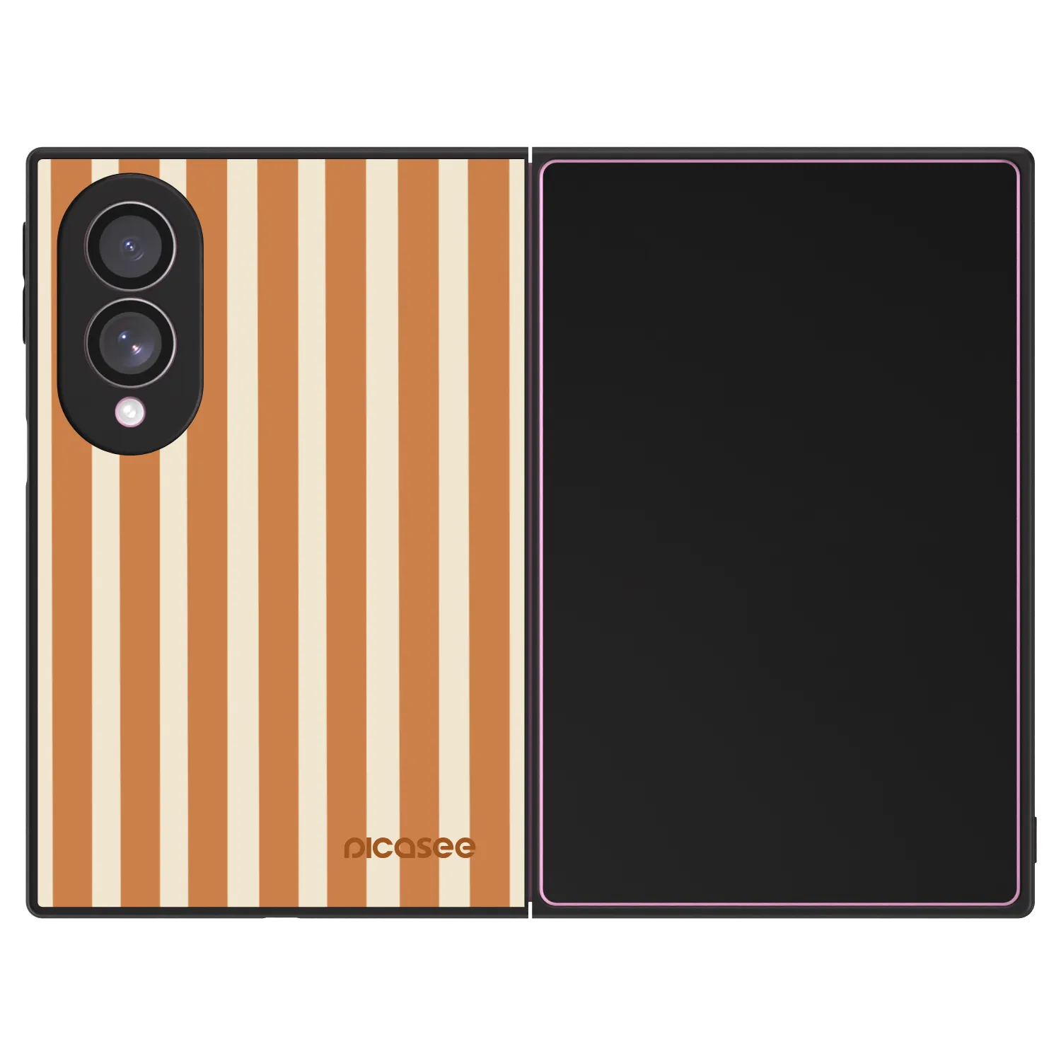 Picasee ULTIMATE CASE pro Samsung Galaxy Z Fold8 5G - Orange lines