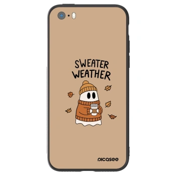 Obal pro Apple iPhone 5/5S/SE - Sweater ghost