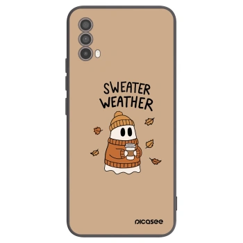 Obal pro Motorola Moto E40 - Sweater ghost