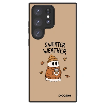 Picasee ULTIMATE CASE pro Samsung Galaxy S23 Ultra 5G - Sweater ghost