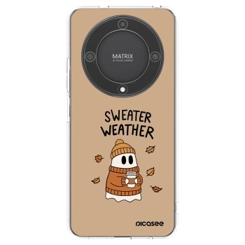 Picasee silikonový průhledný obal pro Honor Magic5 Lite 5G - Sweater ghost