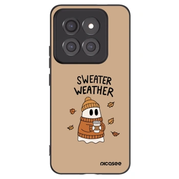 Picasee silikonový černý obal pro Xiaomi 14 Pro - Sweater ghost