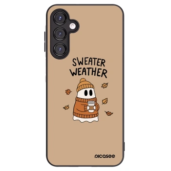 Picasee silikonový černý obal pro Samsung Galaxy A16 5G - Sweater ghost