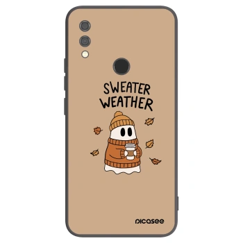 Picasee silikonový černý obal pro Xiaomi Redmi Note 7 - Sweater ghost