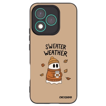 Picasee silikonový černý obal pro Honor 400 Lite 5G - Sweater ghost
