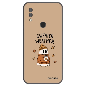 Picasee silikonový černý obal pro Xiaomi Redmi 7 - Sweater ghost