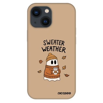 Obal pro Apple iPhone 13 mini - Sweater ghost