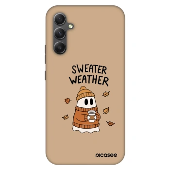 Picasee Fashion Case pro Samsung Galaxy A34 5G A346B - Sweater ghost