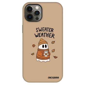 Obal pro Apple iPhone 12 Pro - Sweater ghost