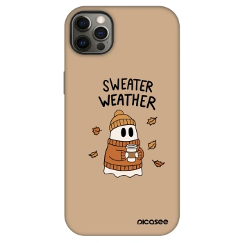 Obal pro Apple iPhone 12 Pro Max - Sweater ghost