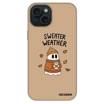 Obal pro Apple iPhone 14 - Sweater ghost