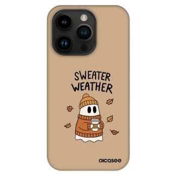 Obal pro Apple iPhone 14 Pro - Sweater ghost