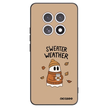 Picasee silikonový černý obal pro Xiaomi Redmi Note 15 4G - Sweater ghost