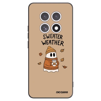 Picasee silikonový černý obal pro Xiaomi Redmi Note 15 5G - Sweater ghost