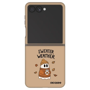 Obal pro Samsung Galaxy Z Flip7 5G - Sweater ghost