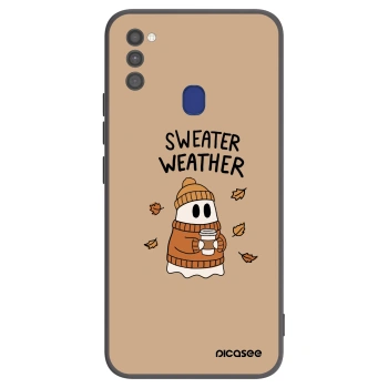 Obal pro Samsung Galaxy M21 M215F - Sweater ghost