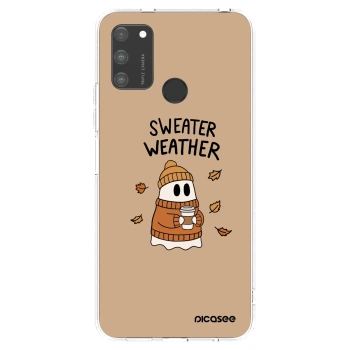 Obal pro Honor 9A - Sweater ghost