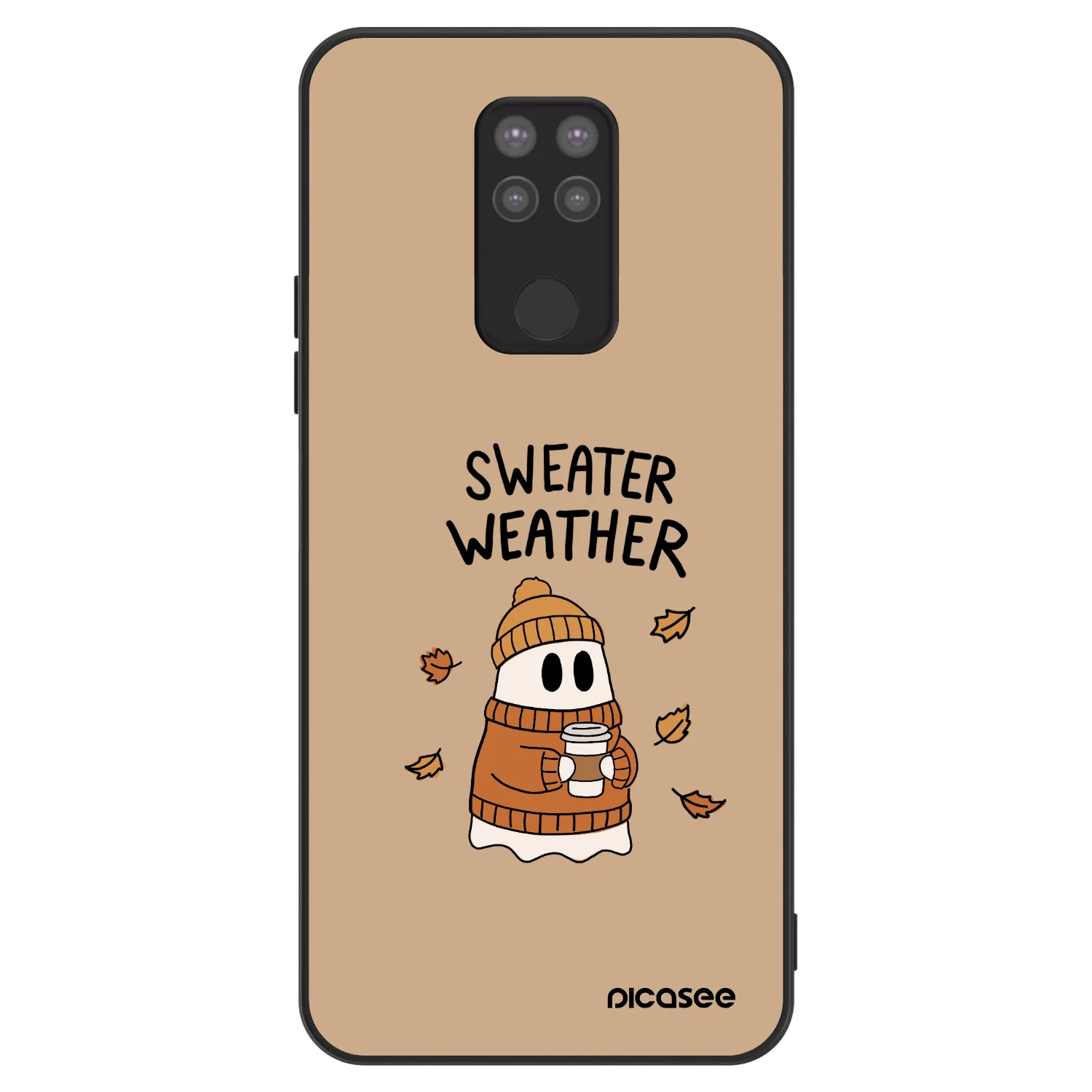 Picasee ULTIMATE CASE pro Xiaomi Redmi Note 9 - Sweater ghost