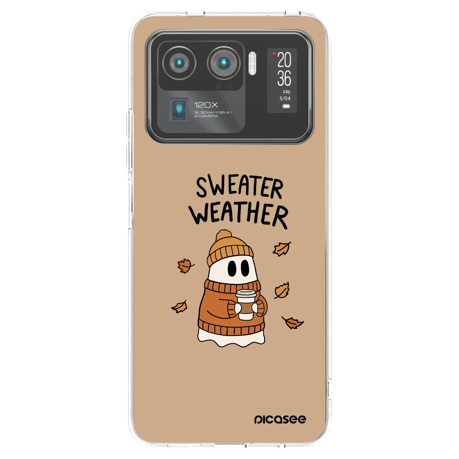 Picasee silikonový průhledný obal pro Xiaomi Mi 11 Ultra - Sweater ghost