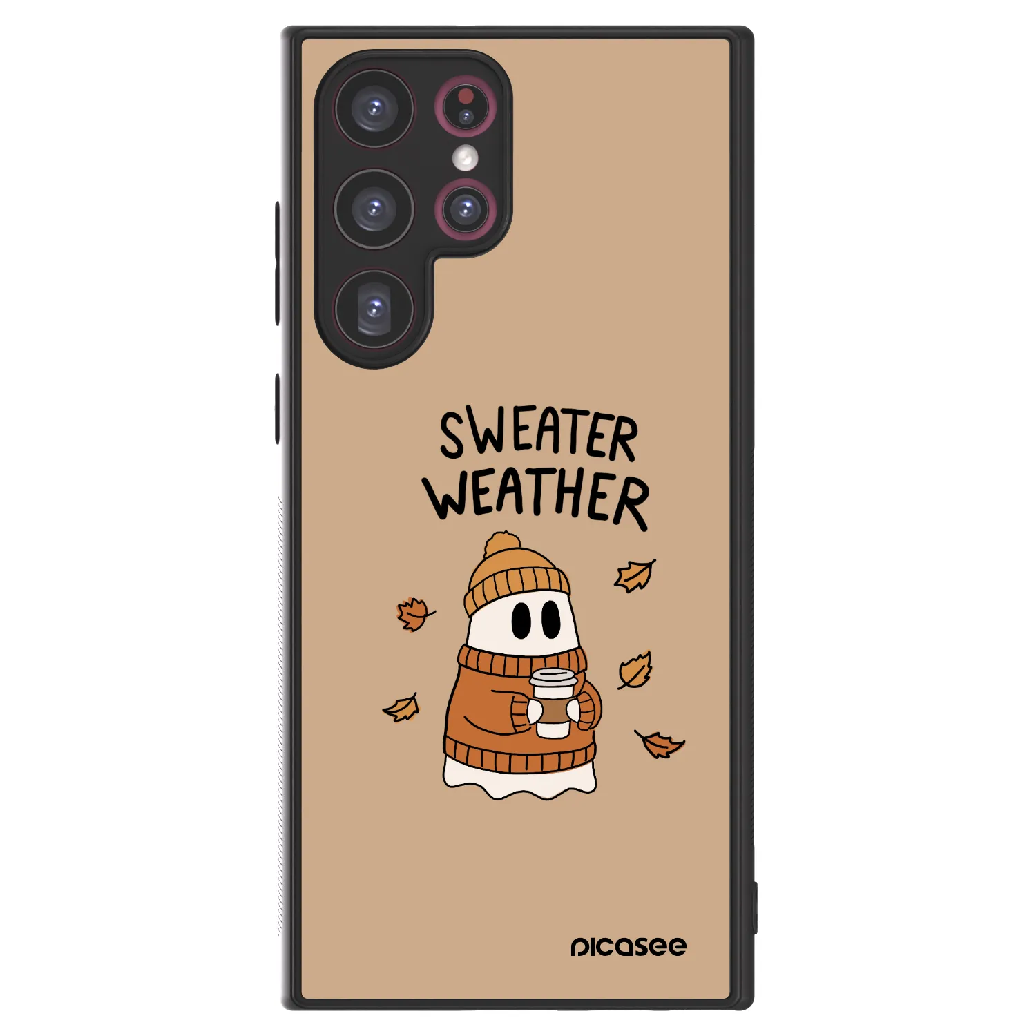 Picasee ULTIMATE CASE pro Samsung Galaxy S22 Ultra 5G - Sweater ghost