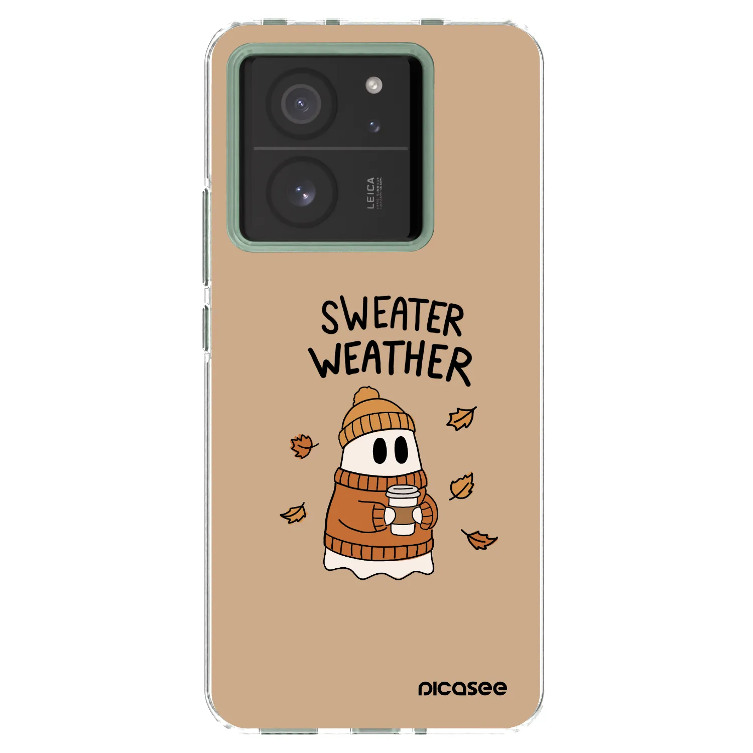Picasee silikonový průhledný obal pro Xiaomi 13T - Sweater ghost