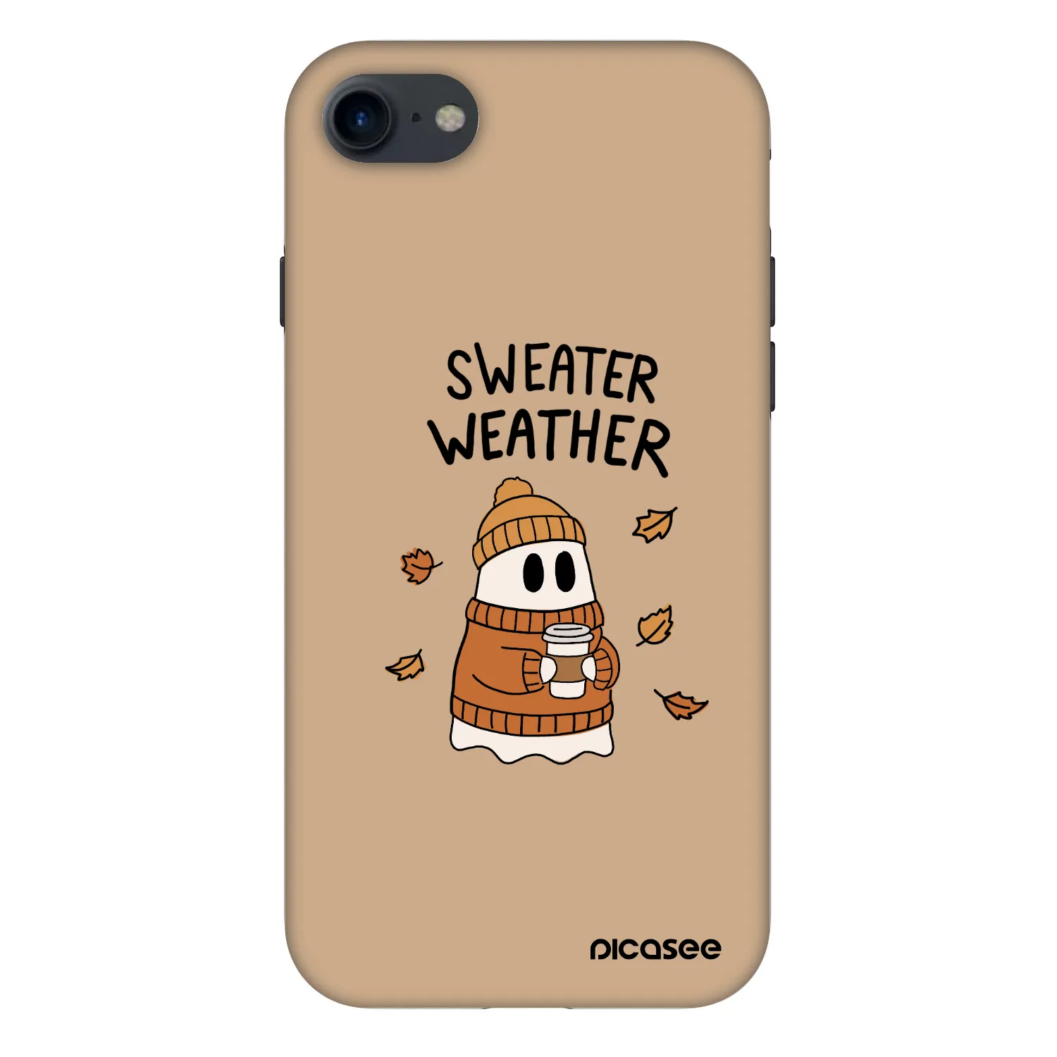 Picasee Fashion Case pro Apple iPhone SE 2022 - Sweater ghost