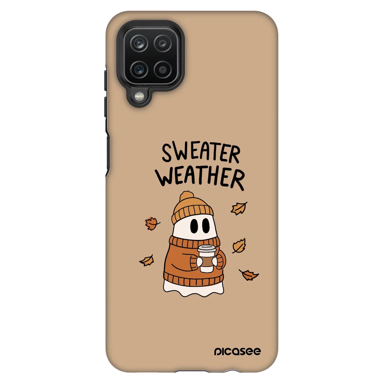Picasee Fashion Case pro Samsung Galaxy A12 A125F - Sweater ghost